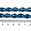 Transparent Glass Beads Strands LS-EGLA-N013-T10mm-D25-4