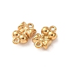 304 Stainless Steel Links Connector Charms STAS-K291-16G-3