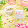 30Pcs Opaque Resin Decoden Cabochons RESI-TADJ0001-13A-6
