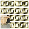 50Pcs PVC Self-Adhesive Safety Labels DIY-OC0016-18-1