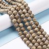Natural Maifanite/Maifan Stone Beads Strands X-G-I187-6mm-01-10
