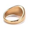 Ion Plating(IP) 304 Stainless Steel Finger Rings LS-STAS-H101-01G-7-4