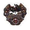 Bohemian Coconut & Wood Beaded Stretch Bracelets for Women WG6B5F6-01-3