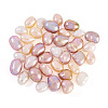 40Pcs 4 Colors Natural Cultured Freshwater Pearl Beads PEAR-CW0001-02-3