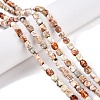 Natural Imperial Jasper Beads Strands X-G-N342-62K-4