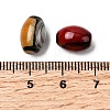 30Pcs Opaque Glass Beads X-EGLA-L047-10-3