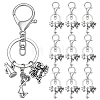 10Pcs Alloy Keychain KEYC-PH01627-1