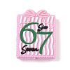Number 6 7 Theme Cartoon Silicone Beads SIL-E013-02A-1