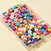 Handmade Polymer Clay Beads CLAY-FS0001-19-3