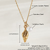 Ocean 204 Stainless Steel Sea Animals Pendant Cable Chain Necklaces for Women WG5B3FA-01-1