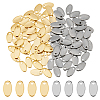 DICOSMETIC 100Pcs 2 Colors 304 Stainless Steel Charms STAS-DC0015-78-1