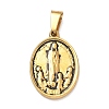 Religion 304 Stainless Steel Pendants STAS-H264-13A-AG-1
