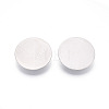 304 Stainless Steel Brooch Cabochon Settings STAS-E547-08K-P-2