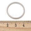 304 Stainless Steel Plain Band Rings STAS-I160-E03-P-5