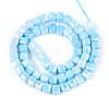 Anti-Tarnish Electroplate Glass Beads Strands GLAA-T025-6mm-10B-2