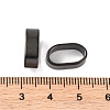 Ion Plating(IP) 304 Stainless Steel Slide Charms STAS-S133-01EB-02-3