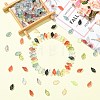 200Pcs Handmade Lampwork Pendants LAMP-CJ0002-88-6