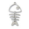 Non-Tarnish 304 Stainless Steel Pendants LS-STAS-C097-47P-1