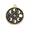 Alloy Enamel Pendants FIND-C015-02G-1
