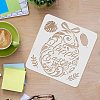 Plastic Reusable Drawing Painting Stencils Templates DIY-WH0172-337-3