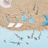 DIY Ocean Theme Earring Making DIY-SC0008-63-4