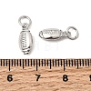 Sports Brass Charms KK-A289-04A-P-3