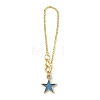 Alloy Enamel Pendant Decorations HJEW-JM01846-4