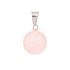 Natural Rose Quartz Charms PW-WG74EB2-04-1