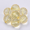 Transparent Acrylic Beads TACR-Q254-8mm-V-2