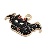 Halloween Alloy Enamel Pendants FIND-I052-01KCG-08-2