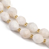 Natural White Moonstone Beads Strands G-N342-149I-13-4