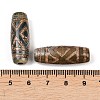 Tibetan Style dZi Beads TDZI-E004-61-3