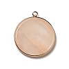 Natural Pink Aventurine Pendants G-A213-01G-03-2
