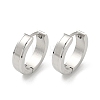 304 Stainless Steel Hoop Earrings for Women EJEW-C096-62P-2