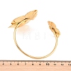 304 Stainless Steel Cuff Bangles BJEW-D459-01G-4