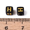 Opaque Acrylic Beads SACR-T035-20H-3