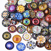 Glass Cabochons GGLA-R040-12mm-08-2