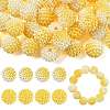 40Pcs Imitation Pearl Acrylic Beads OACR-FS0002-89A-15-1