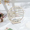 6-Tier Tabletop Wooden Earring Organizer Display Stands EDIS-SP0001-05-4