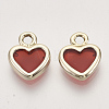 Light Gold Plated Alloy Charms ENAM-T009-10A-1