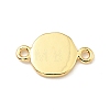 Brass with Enamel Connector Charms KK-G416-56G-01-2