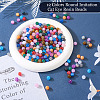 360Pcs 12 Colros Round Imitation Cat Eye Resin Beads OACR-TA0001-12-17