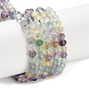 Natural Fluorite Beads Strands G-N342-23-2