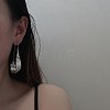 Alloy Hoop Earrings for Women WG1358A-02-2