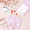 Printed Plastic Chinoiserie Mahjong Card Protector Cover AJEW-WH0709-445B-4