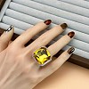 Acrylic & Resin Finger Rings WGB781E-02-1