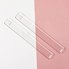 Transparent Acrylic Clay Thickness Ruler PW-WG44593-02-1