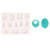 DIY Pendant Silicone Molds X-AJEW-P041-02-1