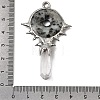 Natural Sesame Jasper Big Pendants G-G466-02P-14-3
