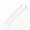 Tarnish Resistant 304 Stainless Steel Ball Head pins X-STAS-S066-70x0.5mm-2